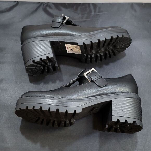 BRAND NEW GBG LOS ANGELES CHUNKY T BAR MARY JANE SHOES - Picture 14 of 16